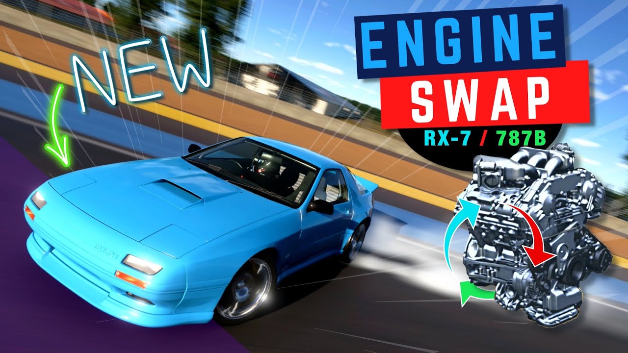 AMAZING New RX-7 / 787B Engine Swap in Gran Turismo 7!