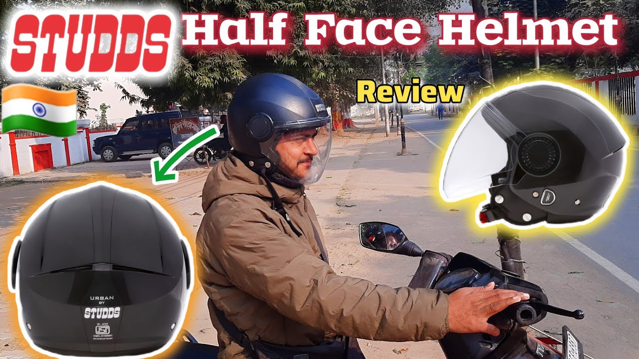 Studds Urban Half Face Helmet review