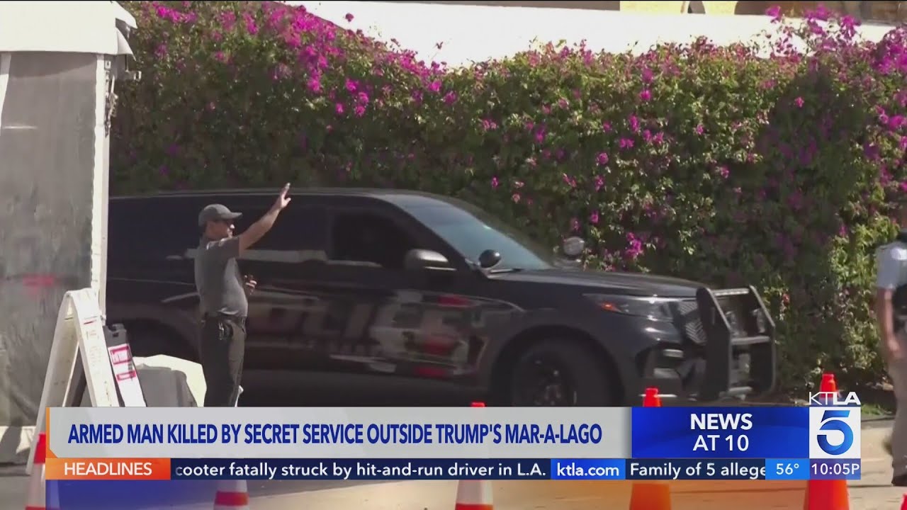 Armed killed by Secret Service out Trump's Florida resort