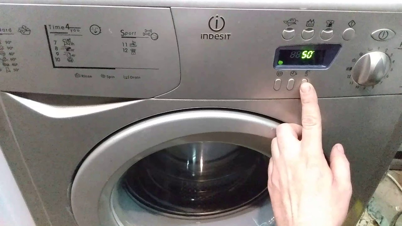 обзор инструкция стиральная машина Indesit WIE 127 XS