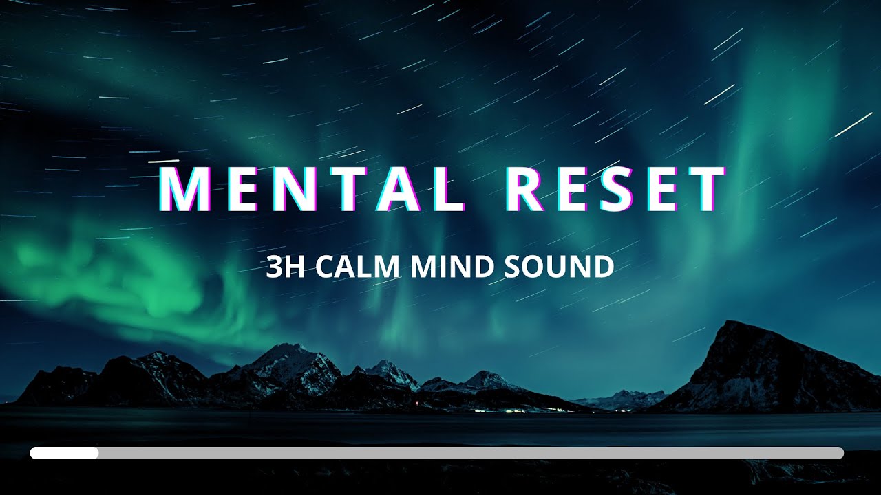 3 Hours Pink Noise for Mental Reset | Black Screen