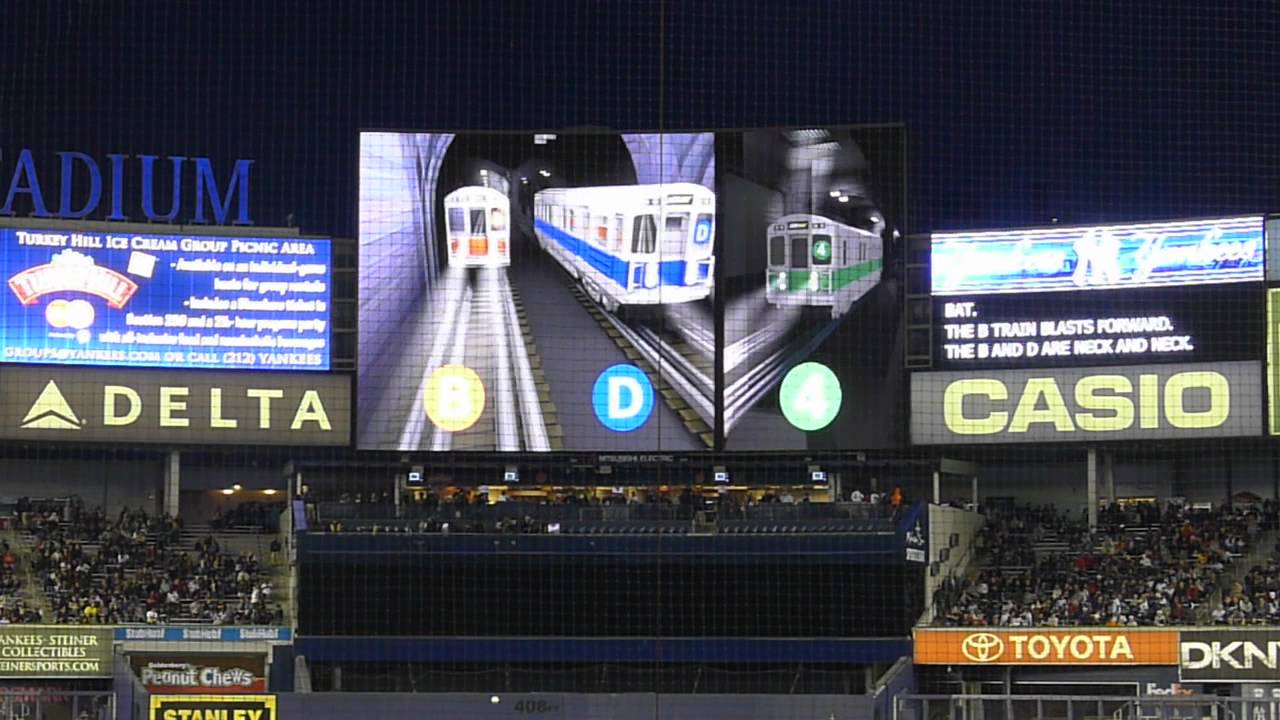 Yankee Stadium    The Great Subway Race   5/02/2012