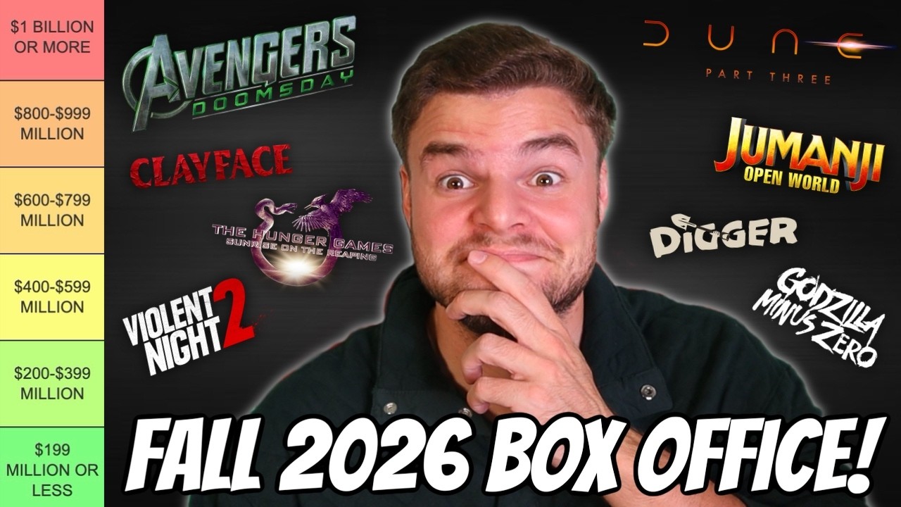 Fall 2026 Movies Box Office Predictions! (Tier List)