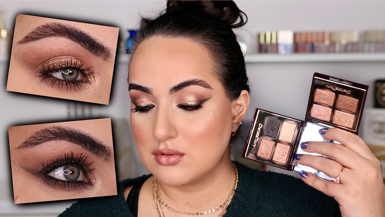 NEW! Charlotte Tilbury Hollywood Flawless Eye Filter Quads Review! | Patty