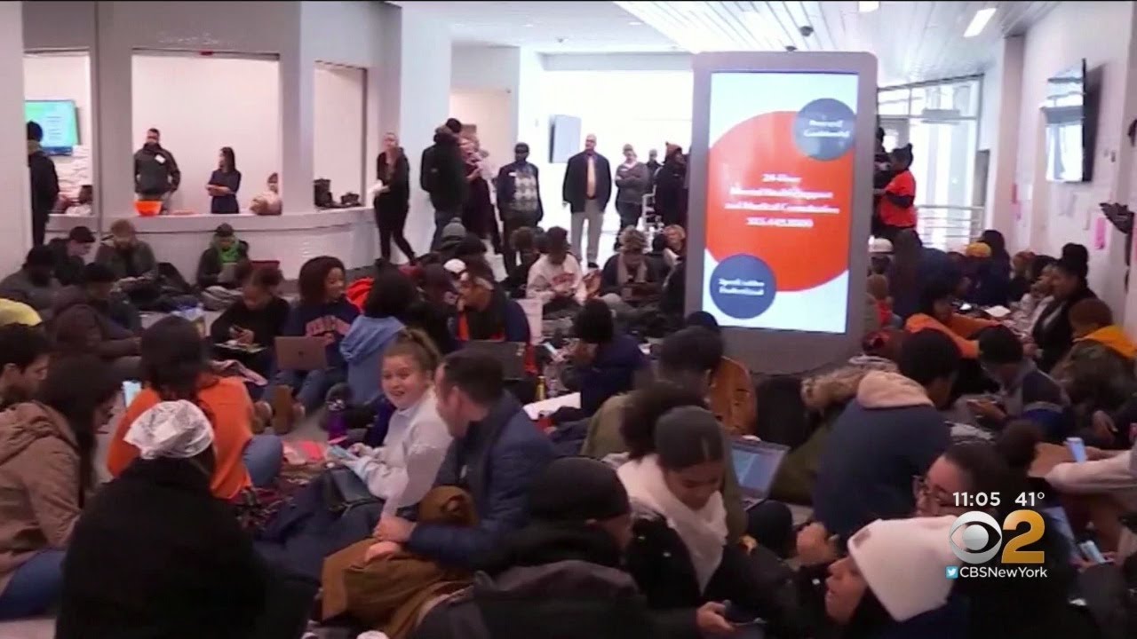 Syracuse University Students Protesting School's Response To Racial Tensions On Campus