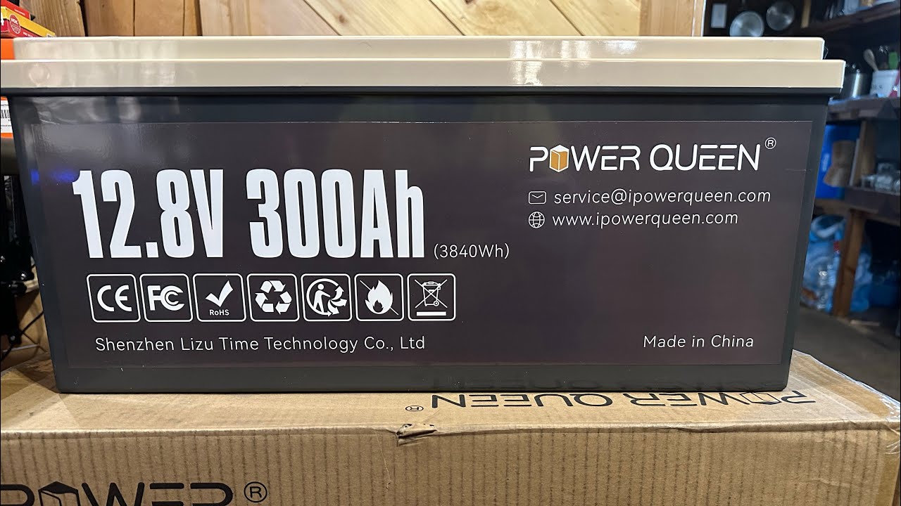 Power Queen LifePo battery upgrade from lead acid batteries.