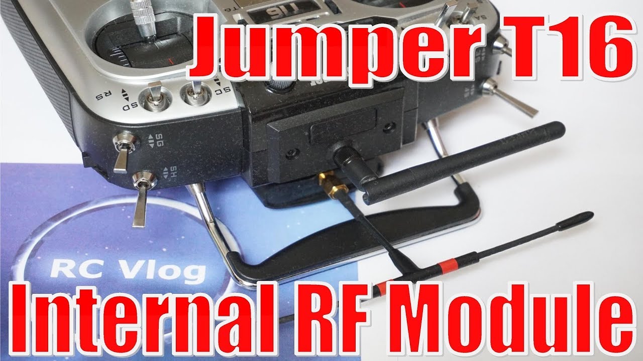 Jumper T16. Internal RF Module. Устанавливаю внутренний радио модуль.
