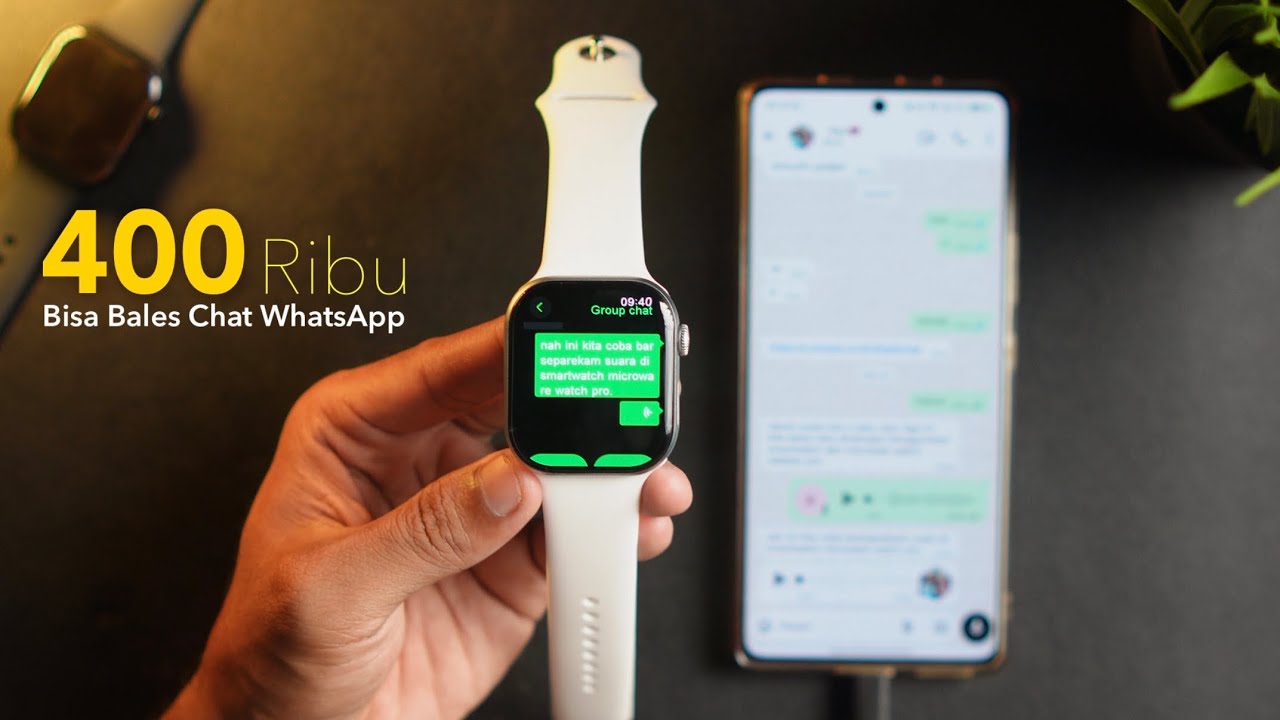 BISA BALES WHATSAPP PAKAI SMARTWATCH | Unboxing MicroWear Watch 11 Pro & Watch 11 Pro Mini