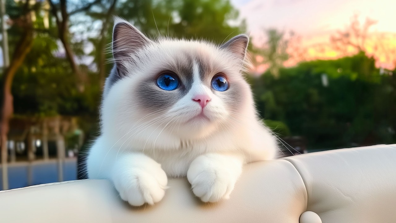 12 часов успокаивающей музыки для кошек — спокойная музыка, которая умиротворит кошек, умиротворя...