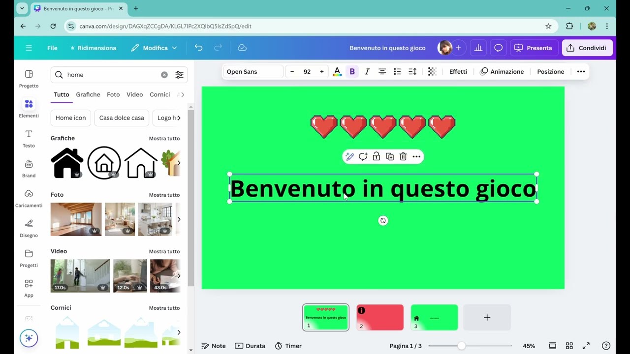 Escape Room Canva