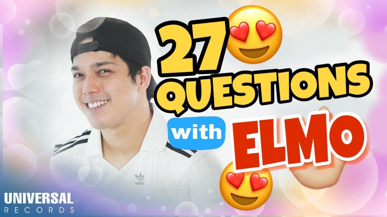 Elmo Magalona - 27 Questions With Elmo