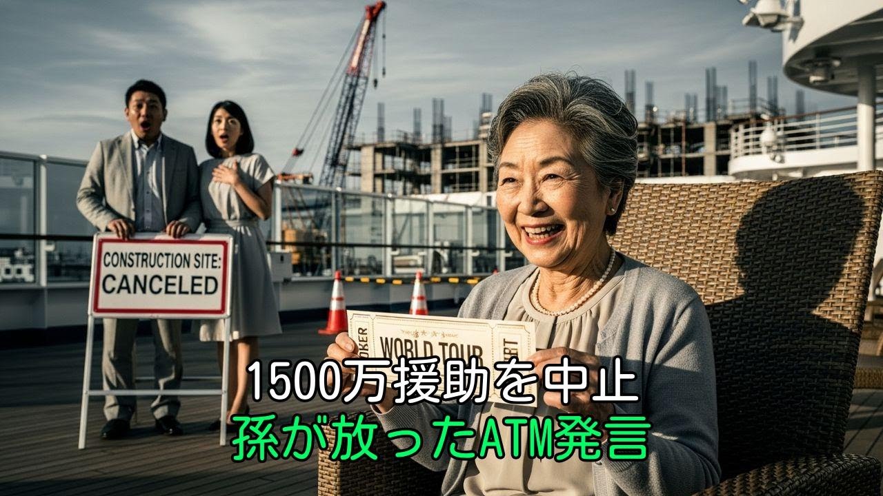 1500万援助中止！「お婆ちゃんはATM」孫の言葉で豹変した母の決断