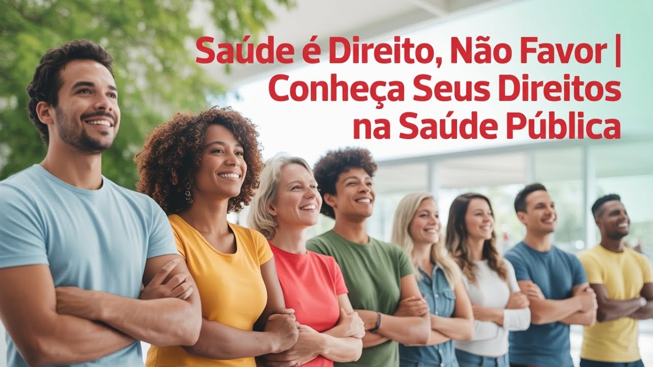 Saúde é Direito, Não Favor | Conheça Seus Direitos na Saúde Pública