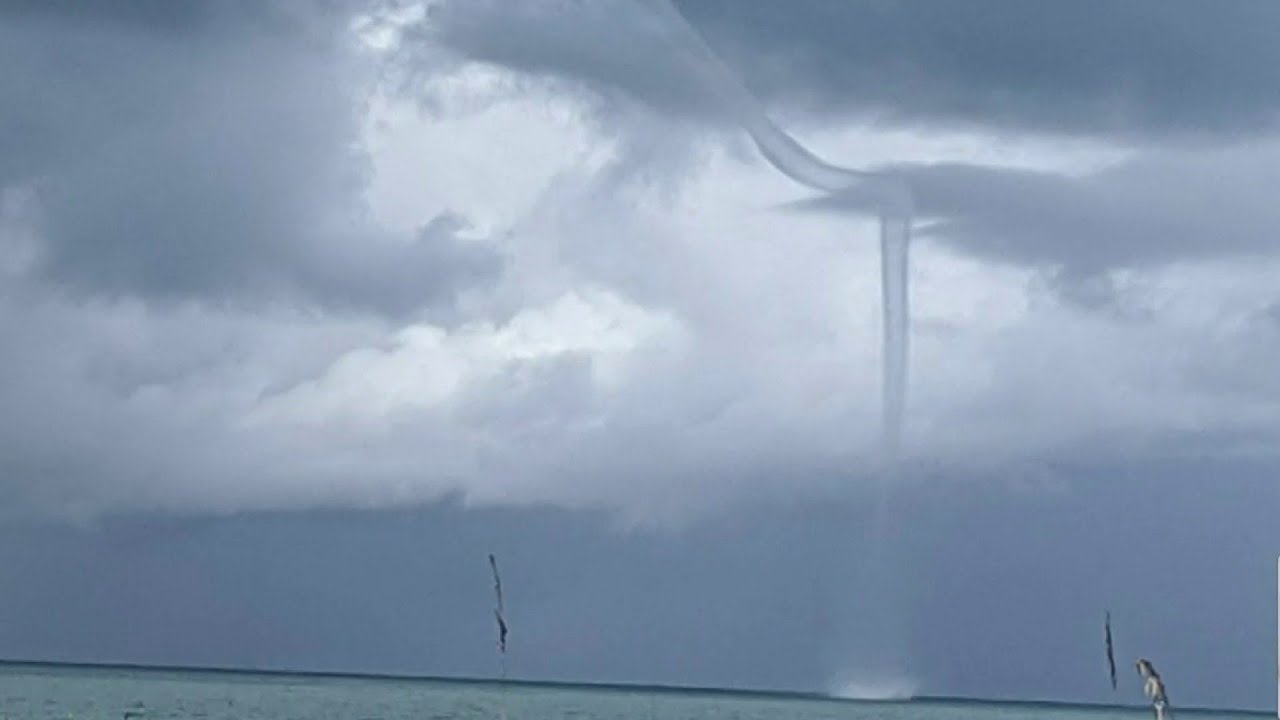 Waterspout located off of Flagler Beach