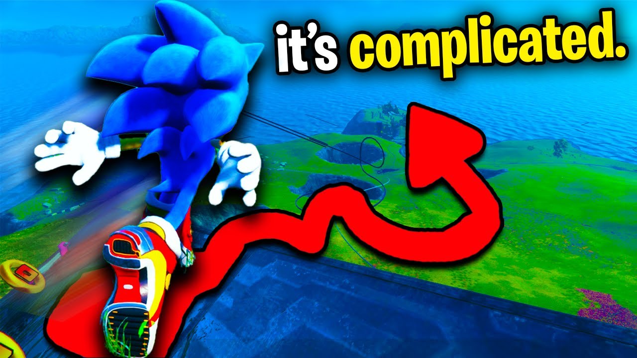 Can You Cross Sonic Frontiers Without Touching Grass?