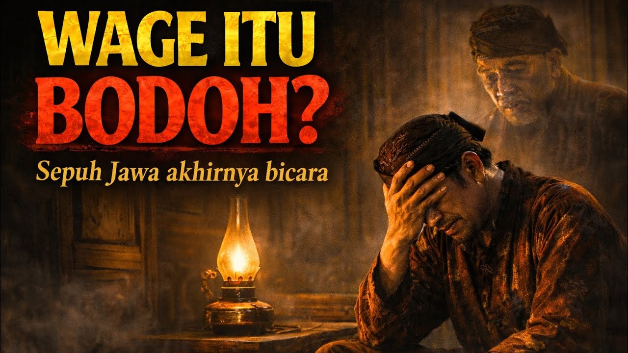 Selama Ini Orang Wage Dibilang Bodoh… Tapi Sepuh Jawa Mengungkap Fakta yang Mengejutkan❗❗❗