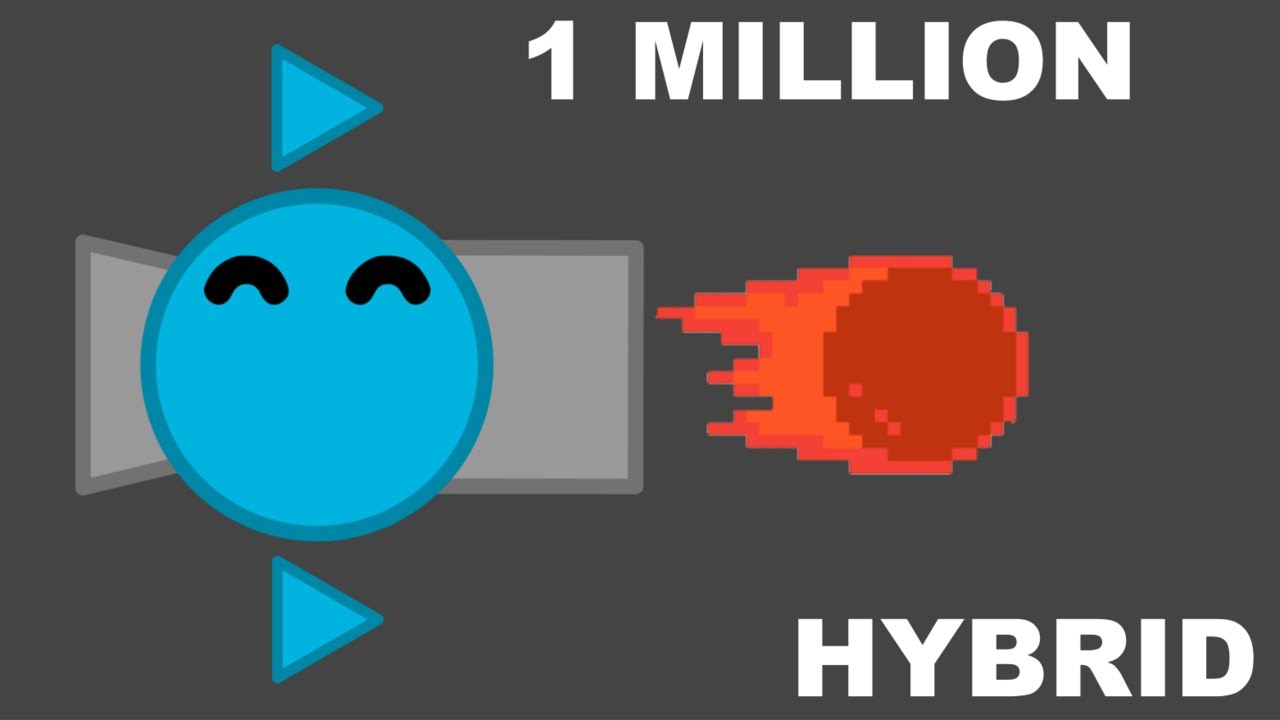 AWESOME 1M HYBRID | Diep.io Mobile