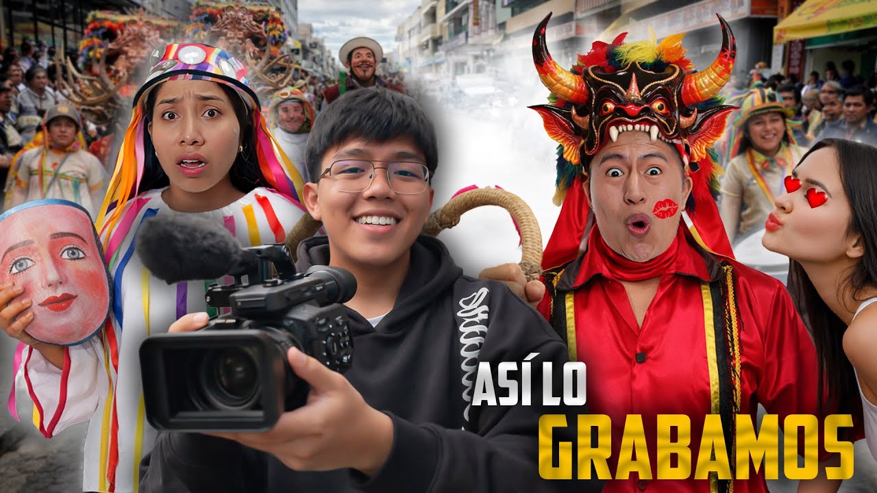 LO QUE NO VISTE  (ME BESARON en la DIABLADA PILLAREÑA) Kevo ft Karito La Tóxica, Ni Q' Fuera TV