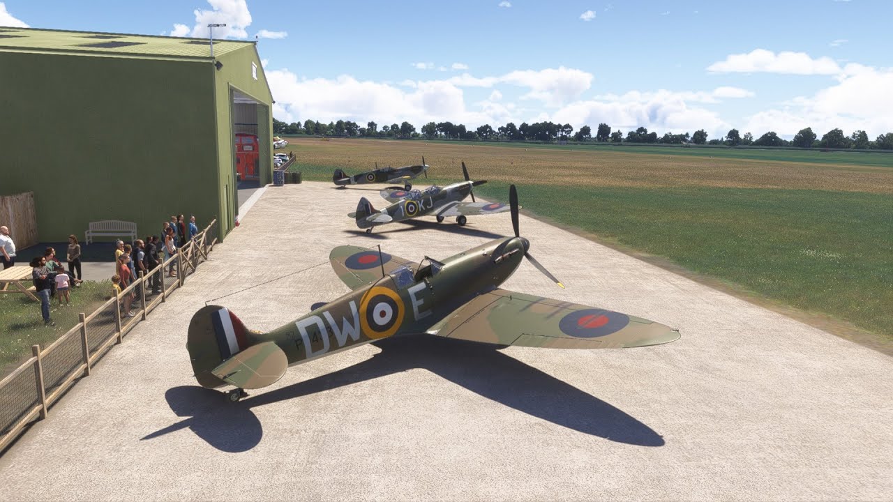 Livestream flying the Aeroplane Heaven Supermarine Spitfire Mk 1A in Flight Simulator 2024