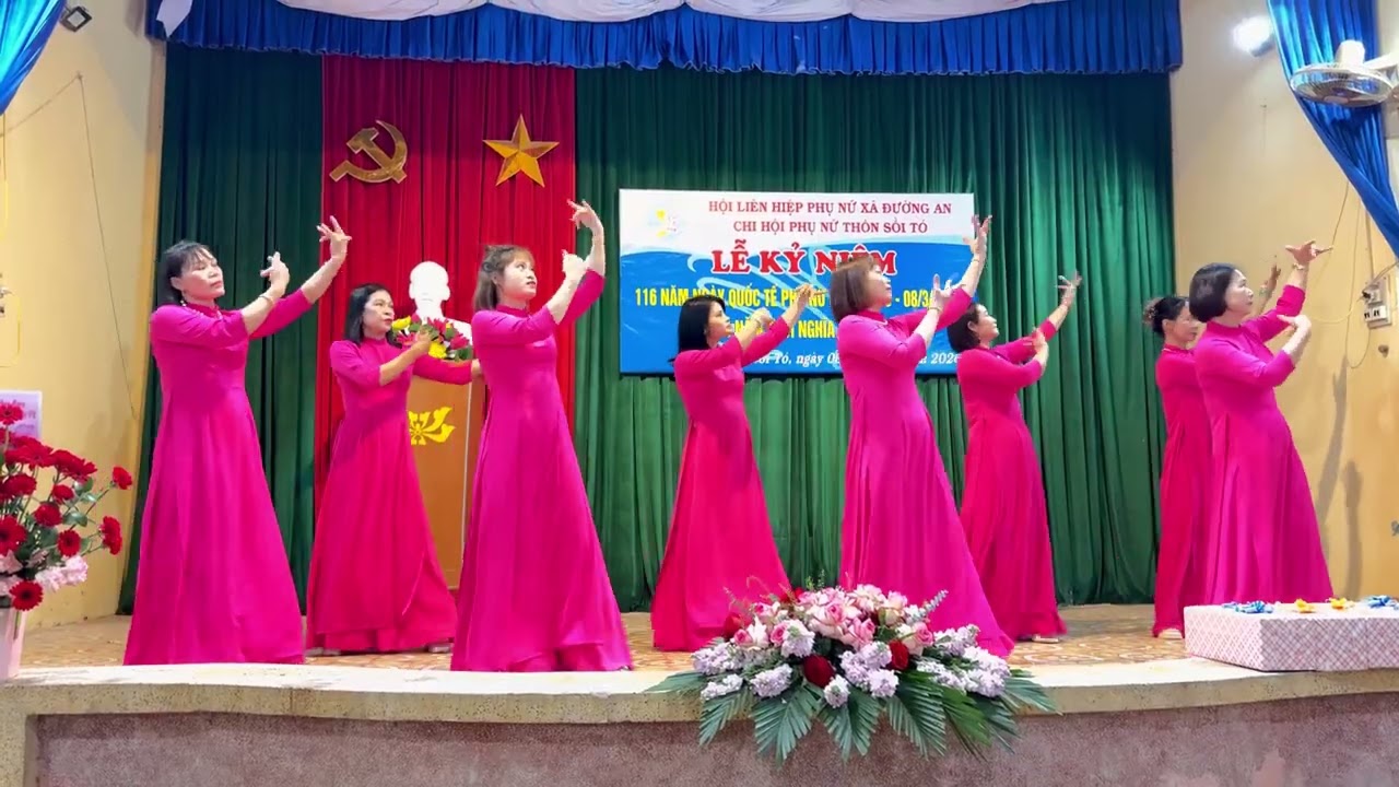 Bài Ca Phụ Nữ Việt Nam- CLB Kết Nối Yêu Thương Thôn Sồi Tó♥️