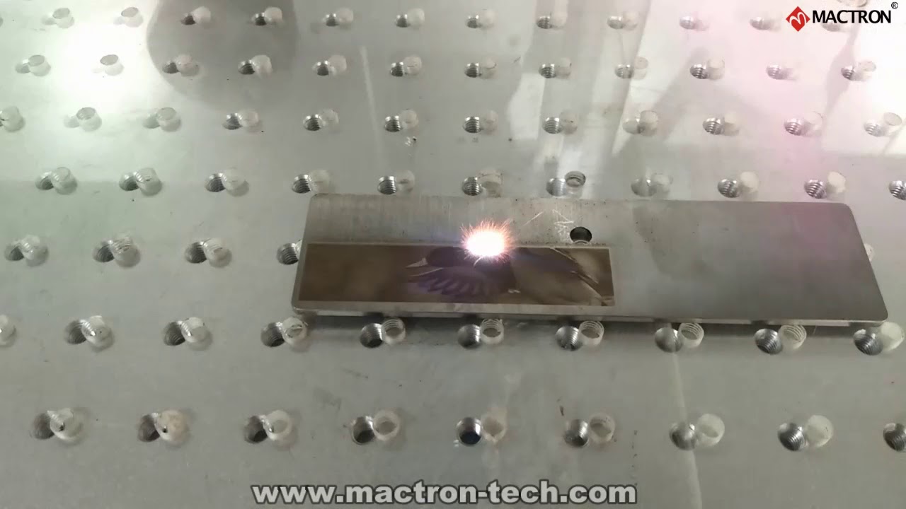 Mactron Laser | Fiber Laser Marking Machine Engraving on Stainless Steel