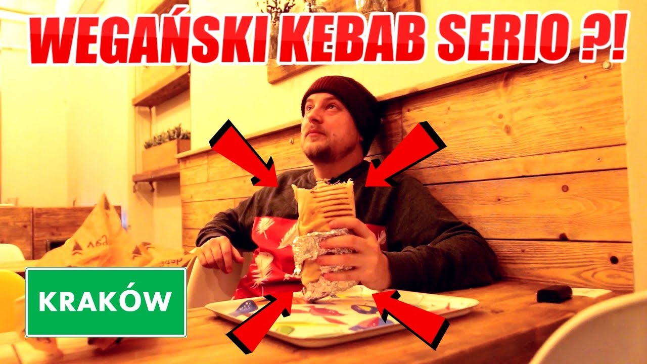 TEST NAJLEPSZY WEGAŃSKI KEBAB W KRAKOWIE VEGAB