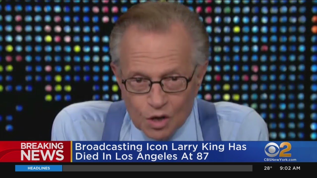 Broadcasting Icon Larry King Dies At 87