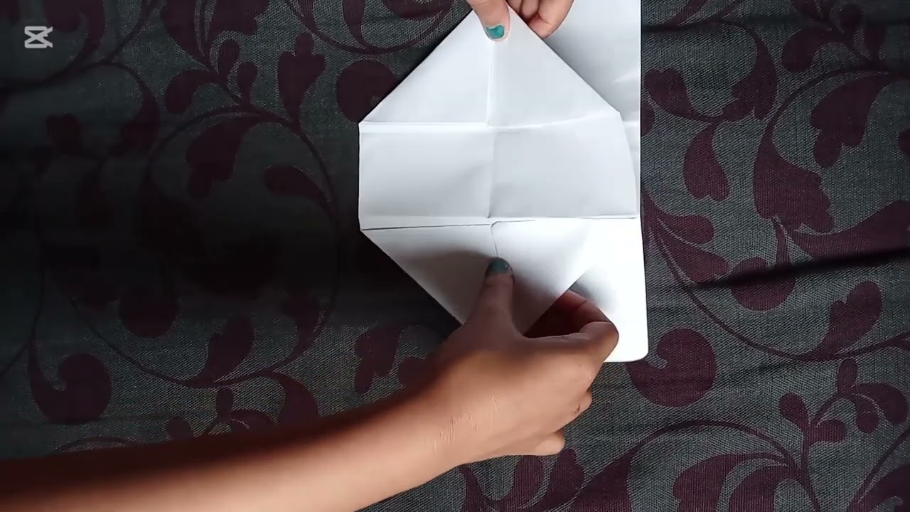 How to make a paper box without using scissors, glue or tape #youtube #diy #craft #music 