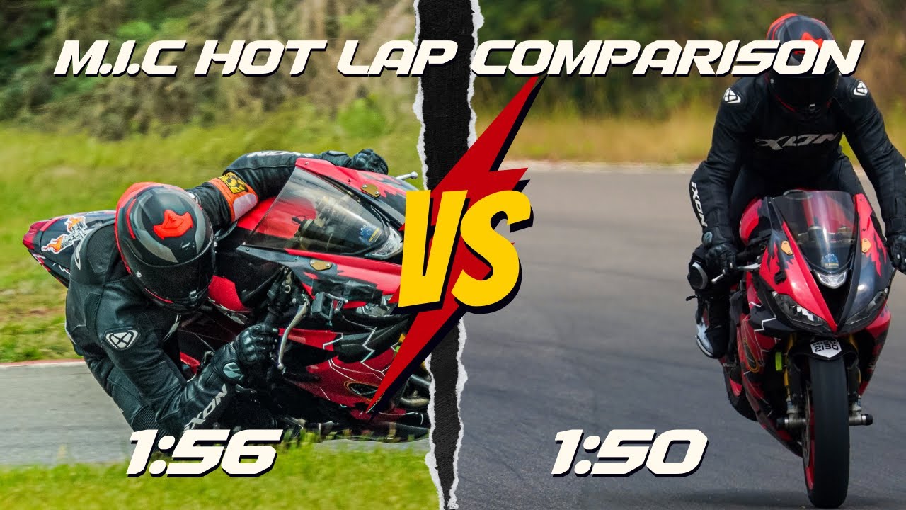 M.I.C hot lap comparison | 1:50:8