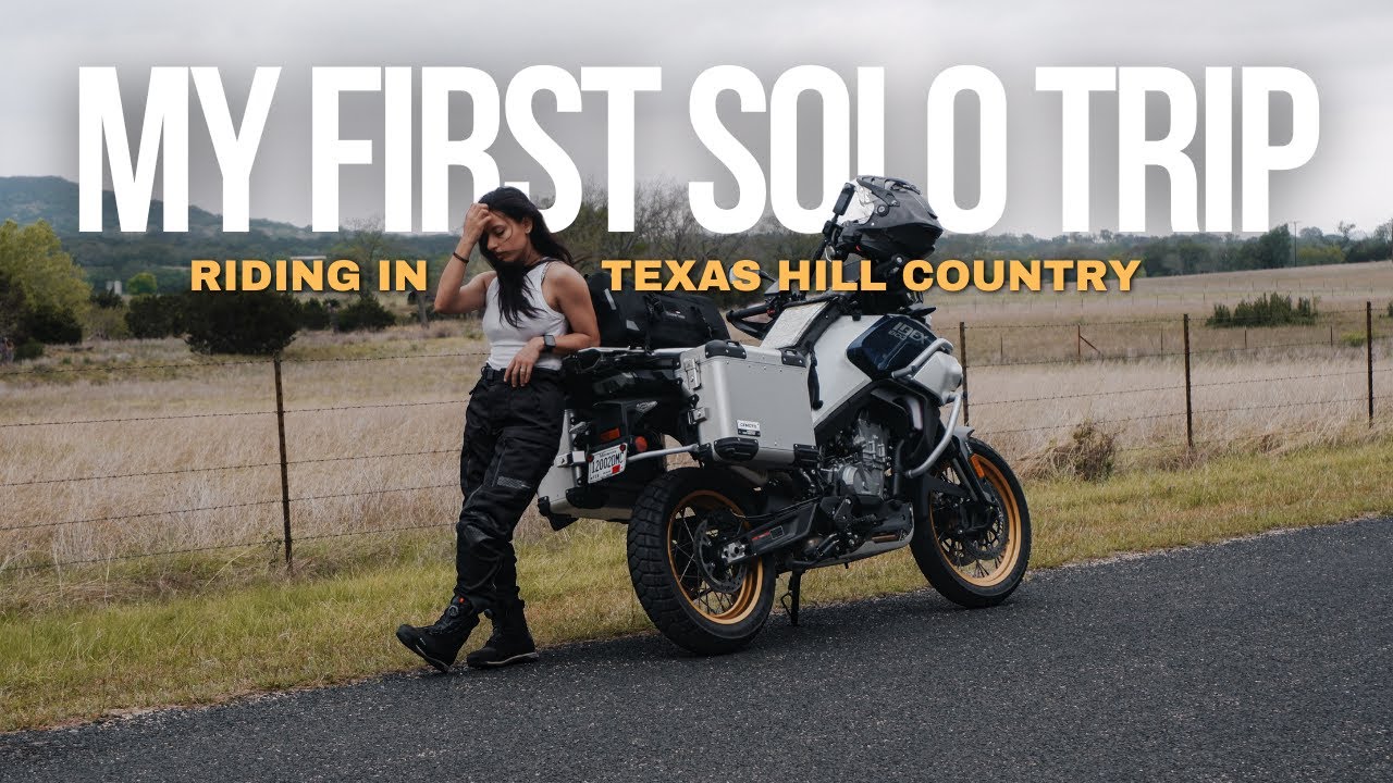 Riding Solo Through Texas Hill Country - First Out-of-State Motorcycle Trip