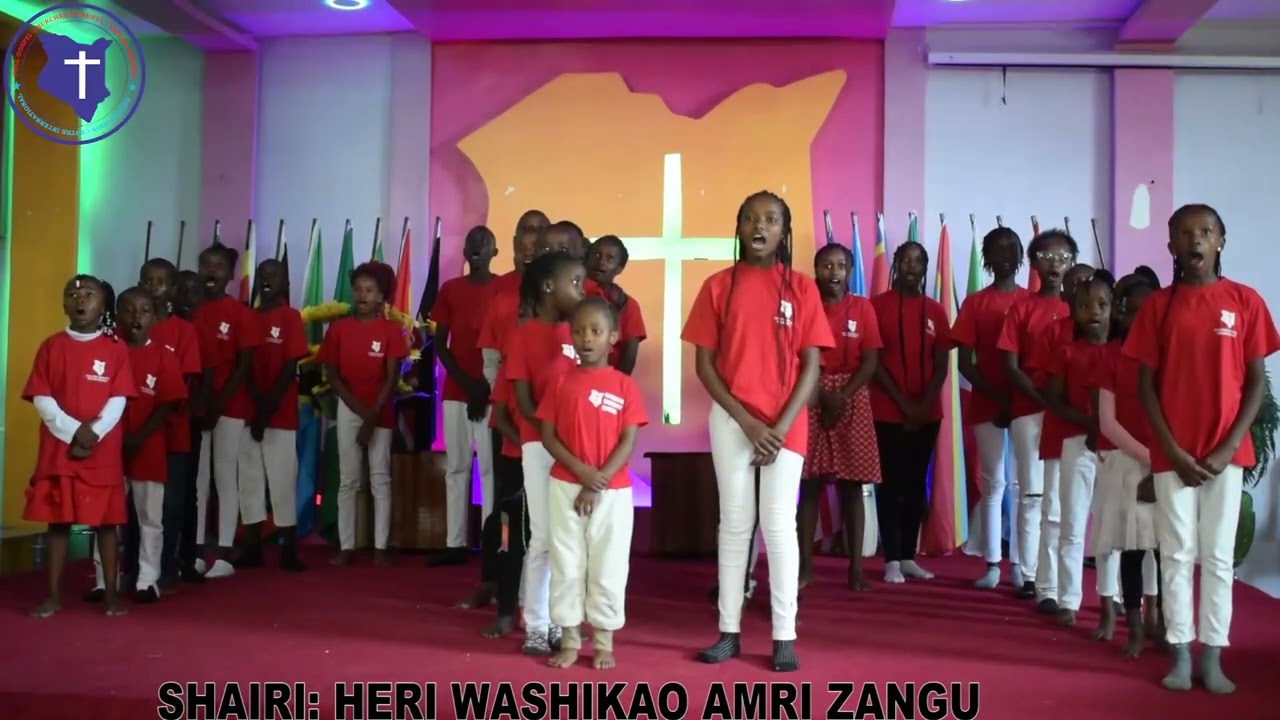 Heri Washikao Amri Zangu - Shairi (Poem) Presentation by FGCK Kipawa Sunday School at Joska Church