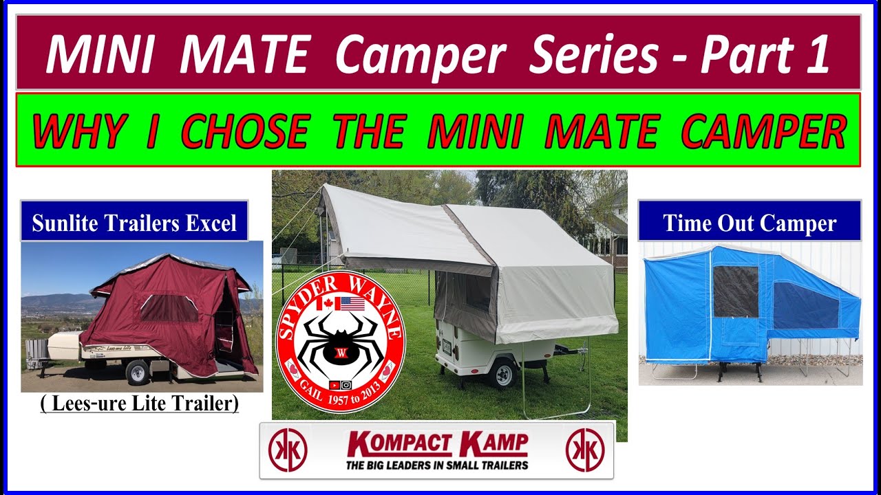 Mini Mate Motorcycle Popup Camper 1 - Why I Chose the Mini Mate by Kompact Kamp