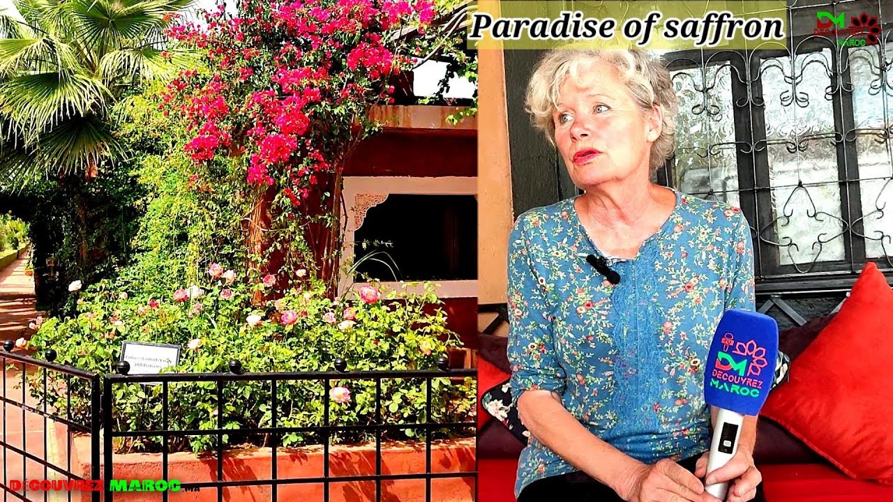 discover the paradise of saffron in Marrakesh