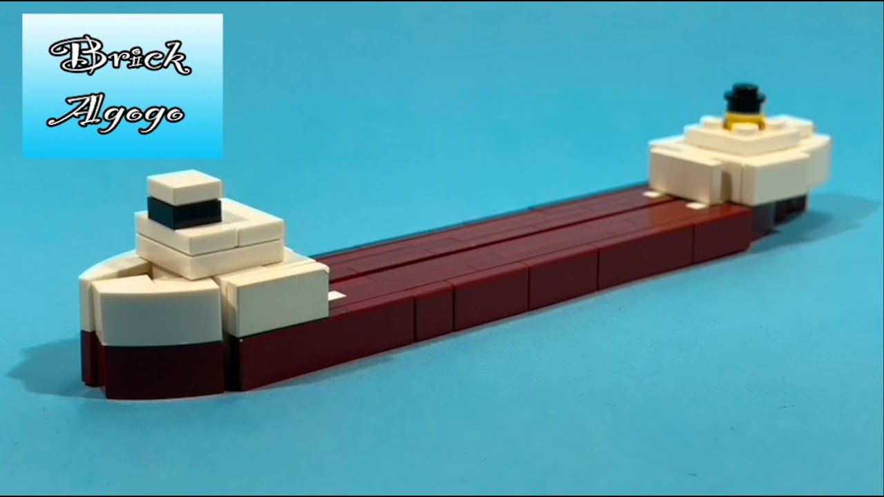 Lego SS Edmund Fitzgerald - Lego Custom MOC