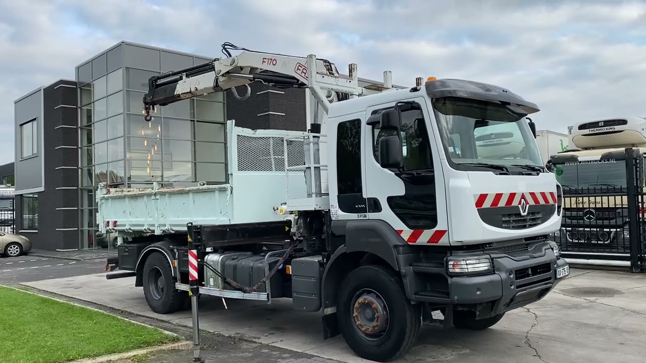 KIPPER RENAULT KERAX 370 DXI + FASSI F170A.23
