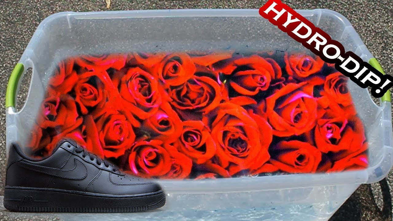 HYDRO Dipping AIR Force 1's -4