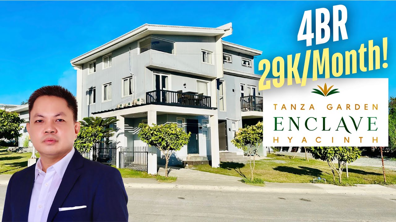 4BR Tanza Garden Enclave Marigold - Single Attach from P29,500/month!