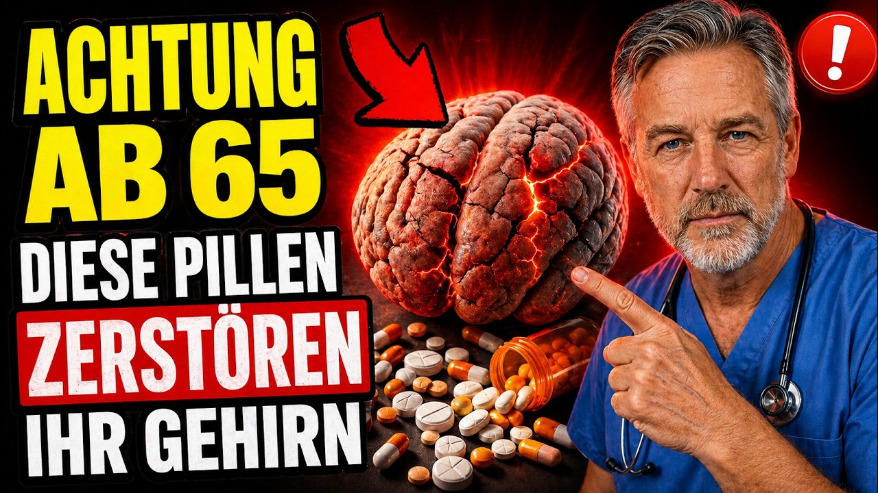 Nach dem 65. Lebensjahr können diese Medikamente Ihre Gehirnfunktion unbemerkt schädigen.