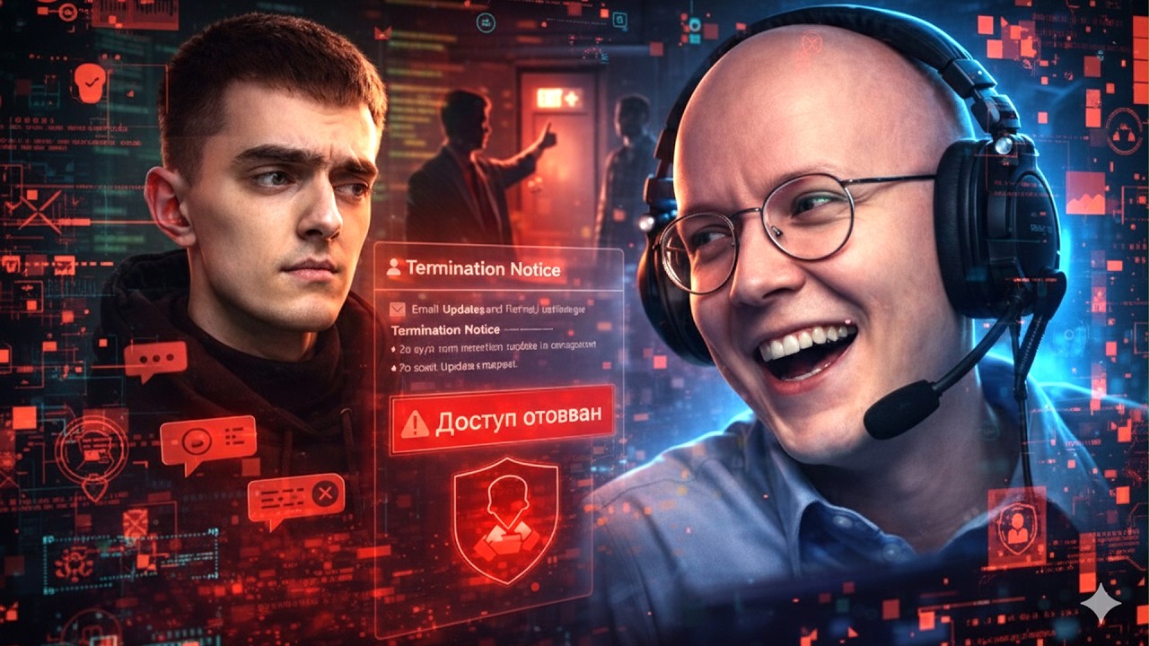 ЕГО УВОЛИЛИ ЗА НАКРУТКУ