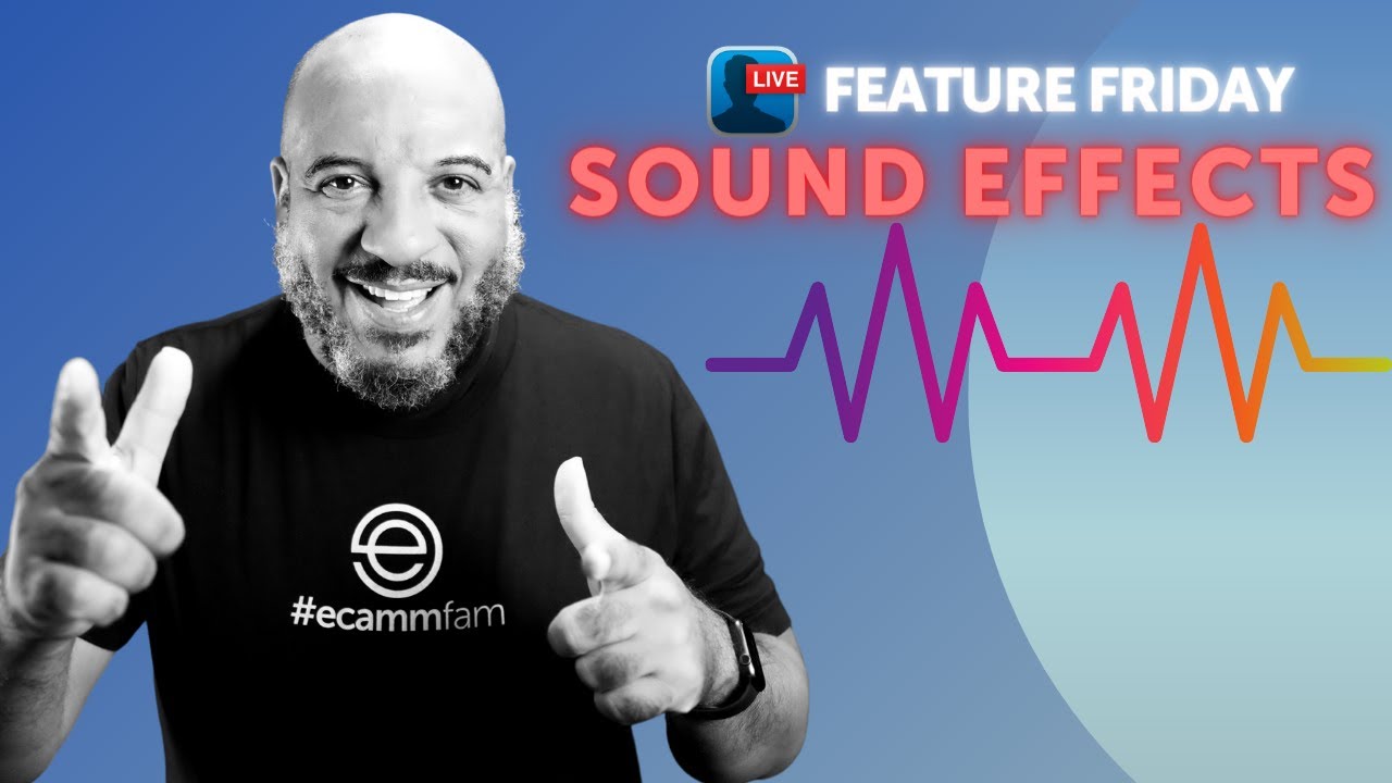 Rocking the Sound Effects in Ecamm Live