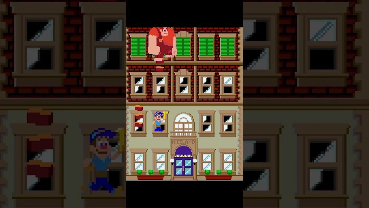 ИГРА WRECK-IT RALPH ДЛЯ ARCADE НА SEGA GENESIS (HOMEBREW)!