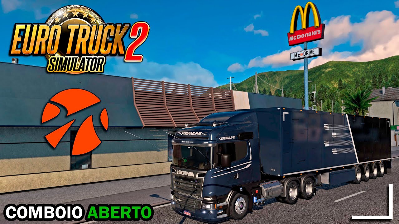🔴 LIVE COMBOIO ETS2 - SCANIA STREAMLINE NO BAÚ  |  MAPA PROMODS