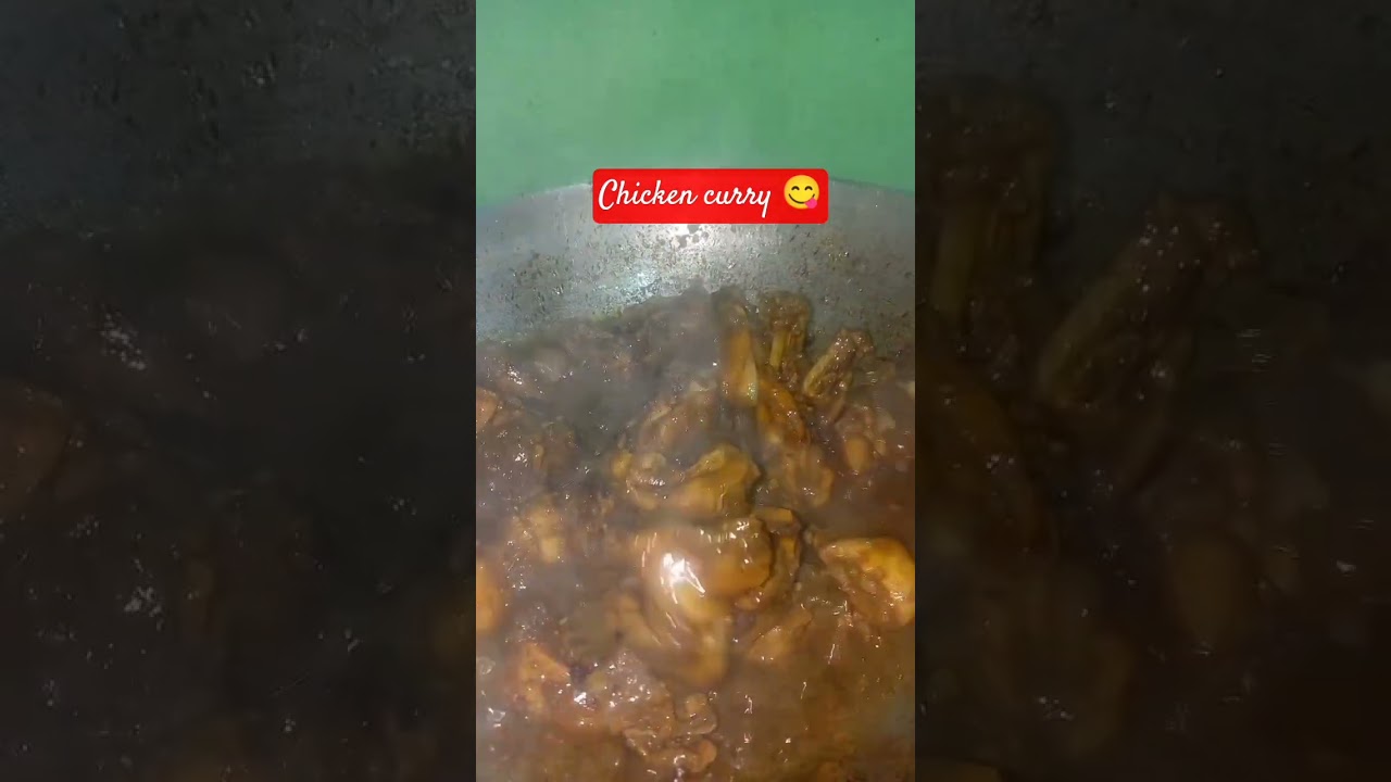chicken curry 😋