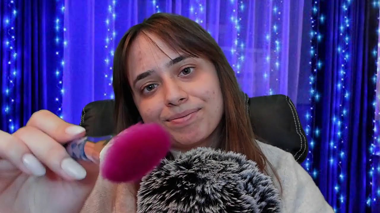 🌜ASMR🌜 Visuel ( pinceau , mains )