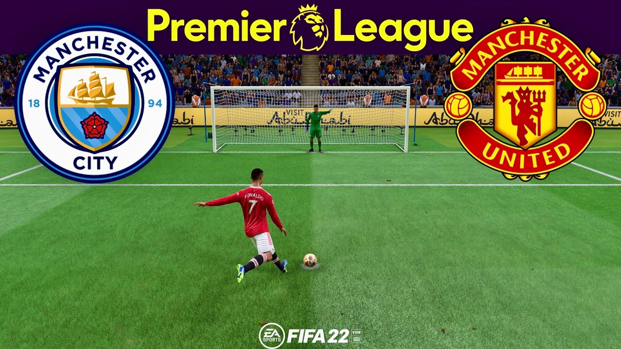 MANCHESTER CITY vs MANCHESTER UNITED [Penalty shootout] FIFA 22