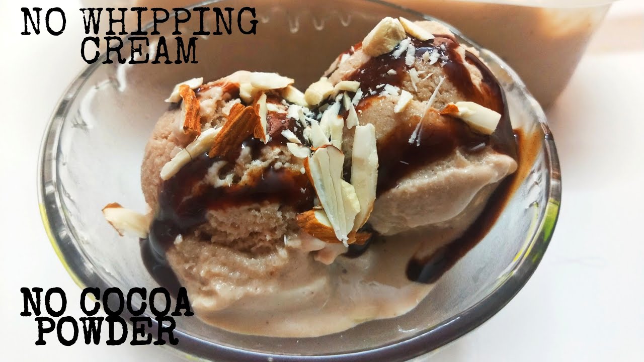 Lockdown Chocolate Ice Cream Recipe | No Whipping Cream | No Cocoa Powder # Mrs Home