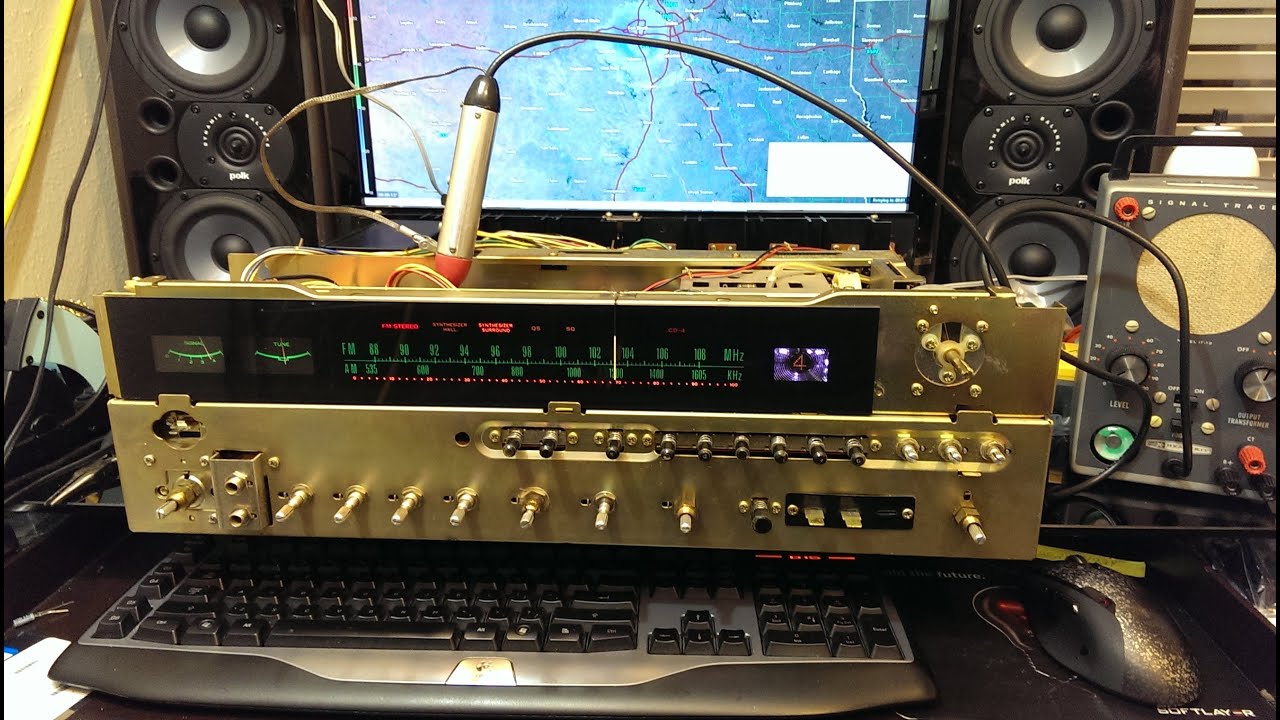 Sansui QRX-7001 Repair - Preliminary Assessment