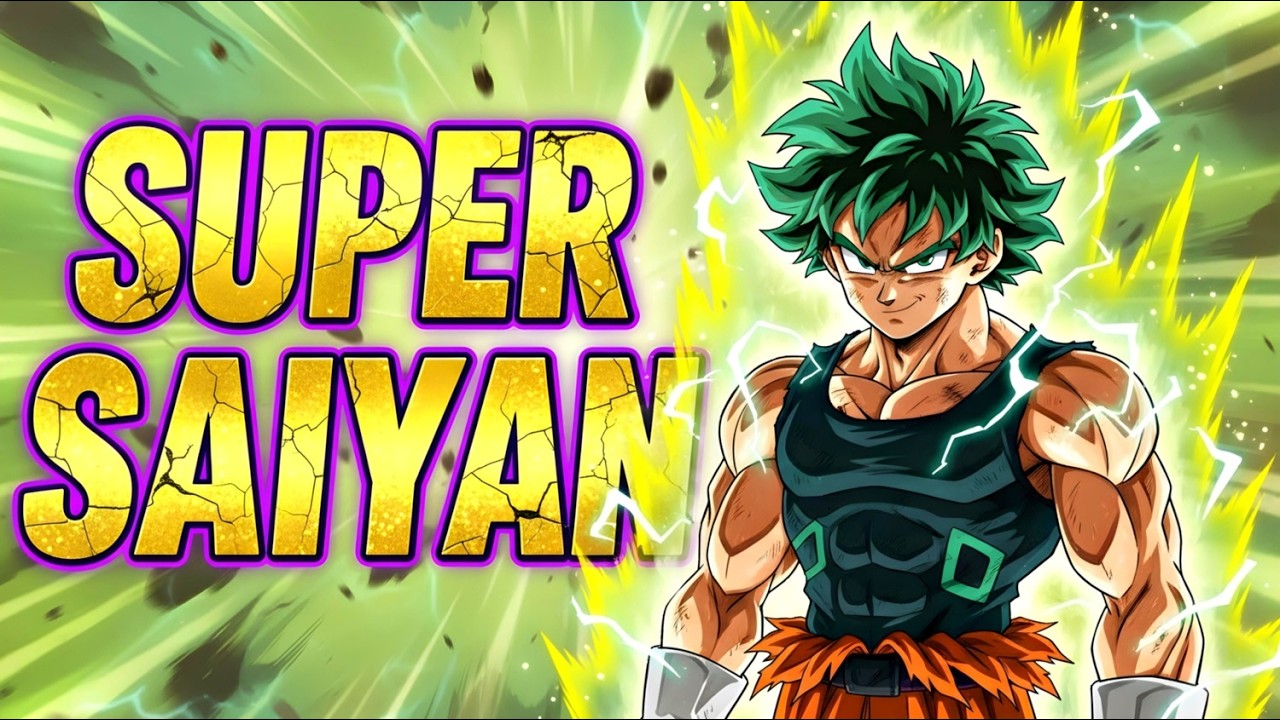 What If Deku Was A Hybrid Saiyan? | The Movie