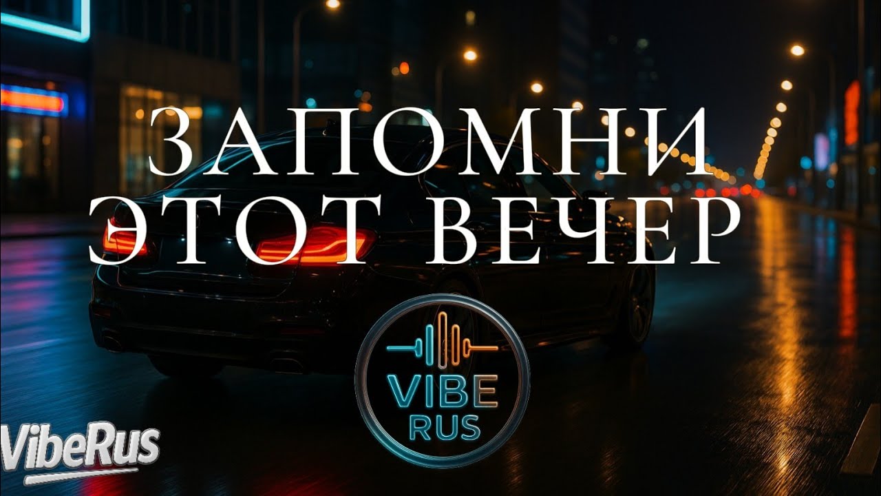 VibeRus – ЗАПОМНИ ЭТОТ ВЕЧЕР | Zapomni etot vecher (Russian Pop / Melodic Trap Hit 2025)