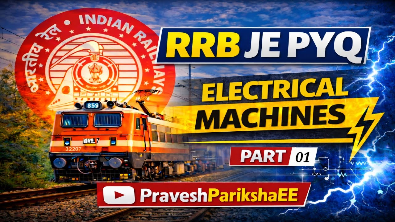 RRB JE | Electrical Machine| Part - 01 | PYQ